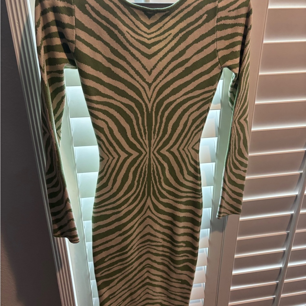 Fashion Nova Amina Sweater Midi Dress